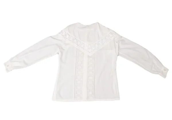 Jean Paul GAULTIER FEMME Detachable Collar Lace Switching Shirt K-140462_014
