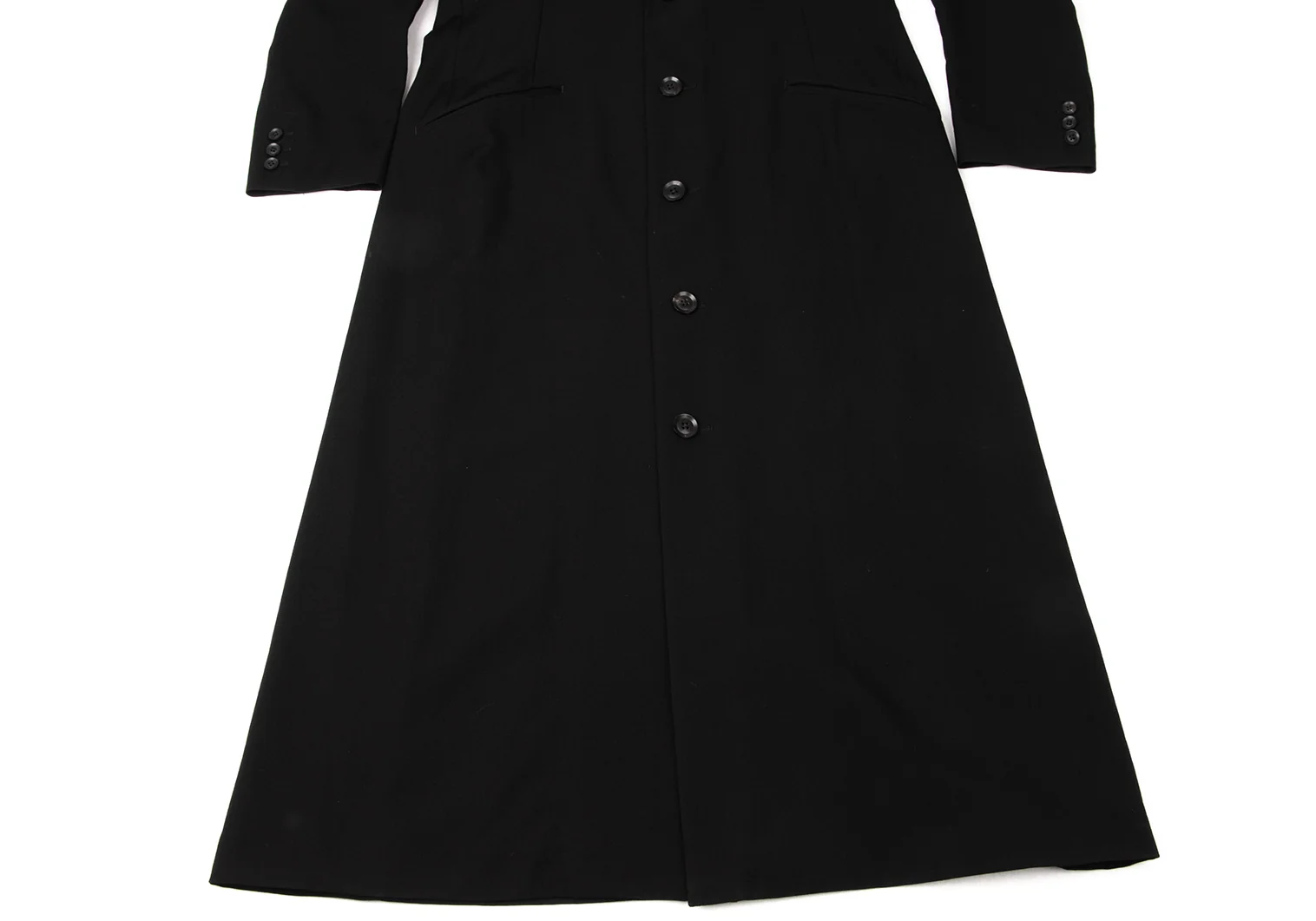 ヨウジヤマモト プールオム 19aw オールドギャバアシメ抜染黒