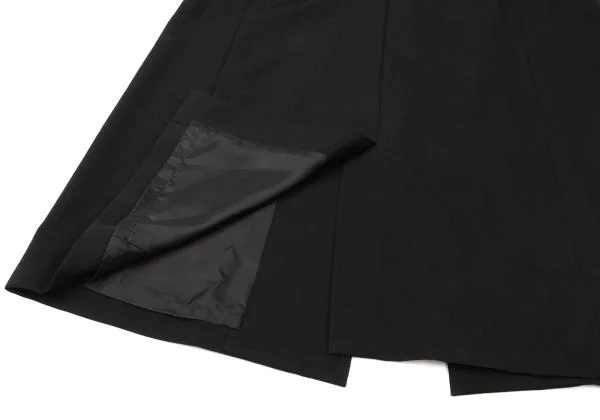 Yohji Yamamoto POUR HOMME Wrinkled Wool Long Jacket K-140473_014