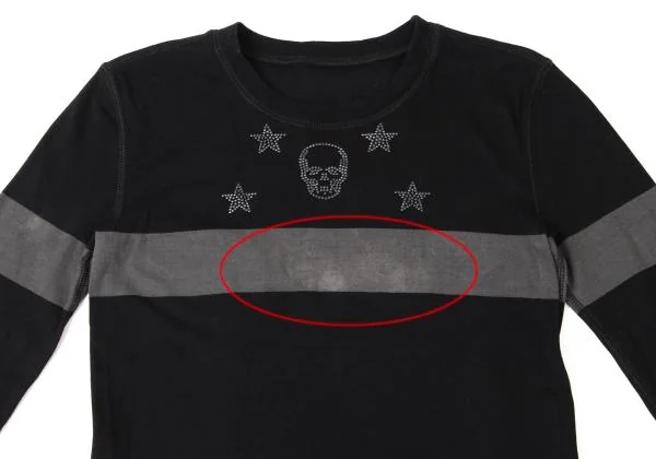Lucien PellatFinet Line Skull Print T-Shirt K-140480_003