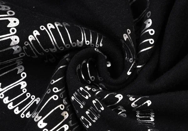Lucien PellatFinet Safety Pin Skull Print T-Shirt K-140481_014