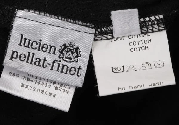 Lucien PellatFinet Safety Pin Skull Print T-Shirt K-140481_015