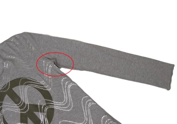 Lucien PellatFinet Peace Mark Print T-Shirt K-140482_006