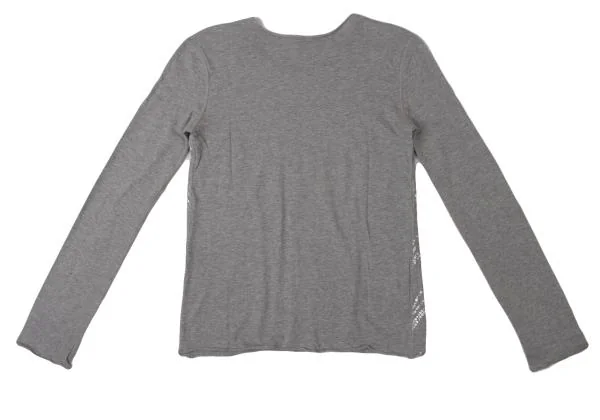 Lucien PellatFinet Peace Mark Print T-Shirt K-140482_011