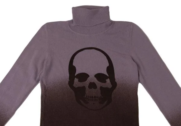 Lucien PellatFinet Skull Printed Cashmere Knit Sweater K-140485_003