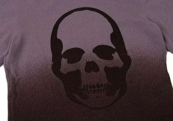 Lucien PellatFinet Skull Printed Cashmere Knit Sweater K-140485_007