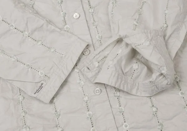 Mademoiselle NON NON Cotton Embroidery Shirt K-140493_006