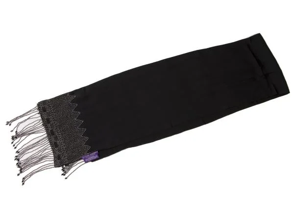 RALPH LAUREN COLLECTION Silk Beaded Fringe Stole K-140518_005