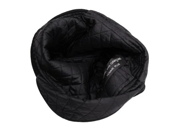 COMME des GARCONS HOMME PLUS Quilted Switching Felt Cap K-140583_008