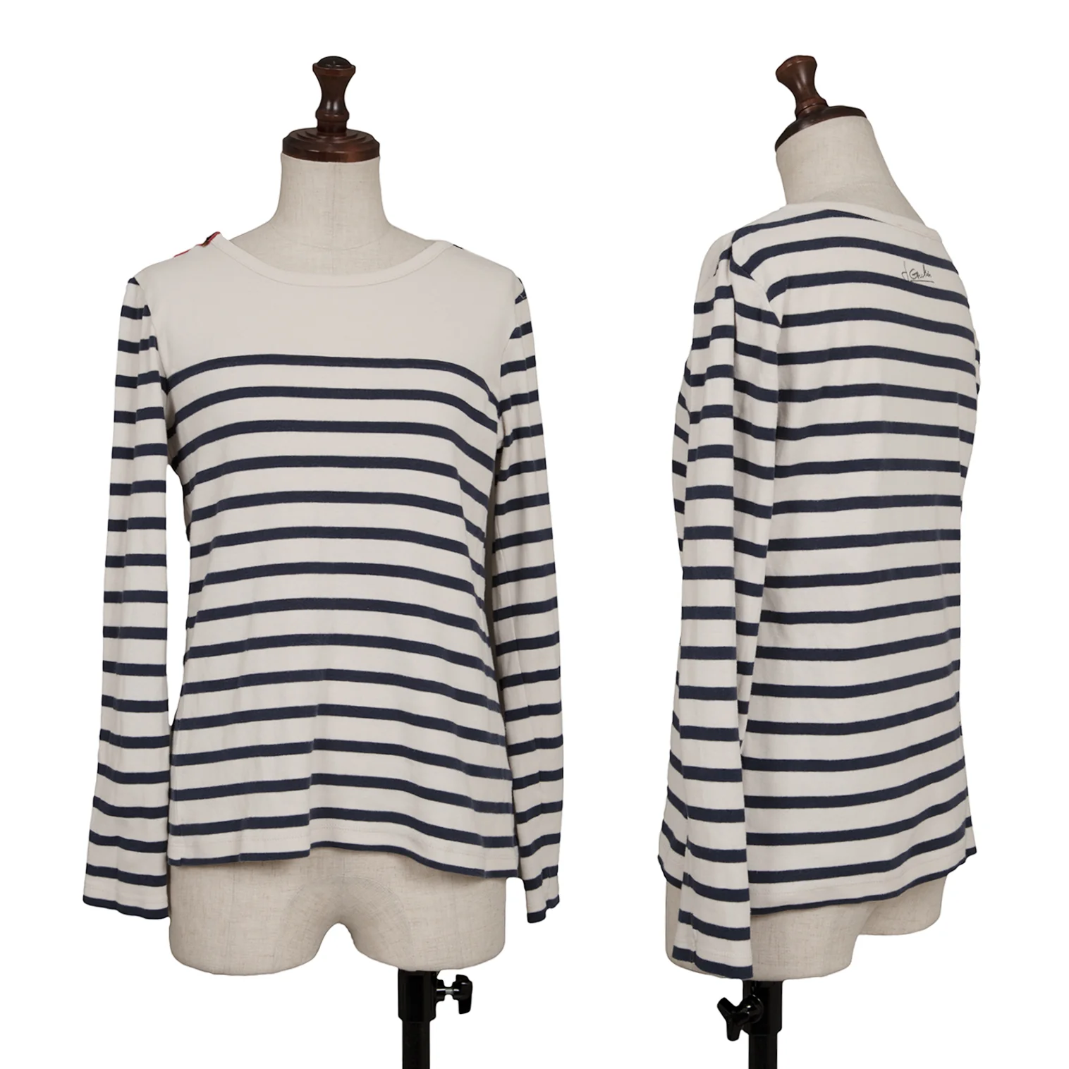 ジュニアゴルチエJUNIOR GAULTIER ボーダーショルダージップ