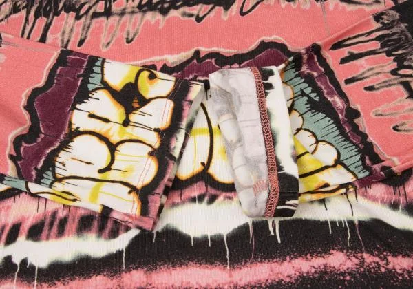 JUNIOR GAULTIER Graffiti Printed T Shirt K-144845_006