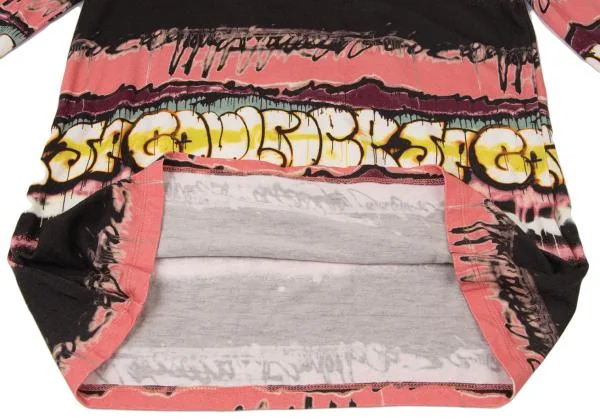JUNIOR GAULTIER Graffiti Printed T Shirt K-144845_009