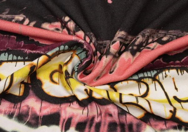 JUNIOR GAULTIER Graffiti Printed T Shirt K-144845_012