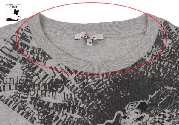 JUNIOR GAULTIER Dragon Logo Printed T Shirt K-144846_005