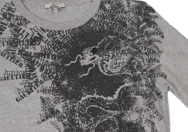 JUNIOR GAULTIER Dragon Logo Printed T Shirt K-144846_006