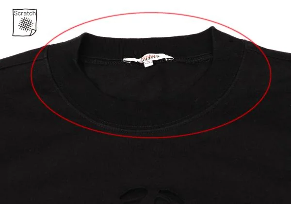 JUNIOR GAULTIER Skull Cutting T Shirt K-144847_003