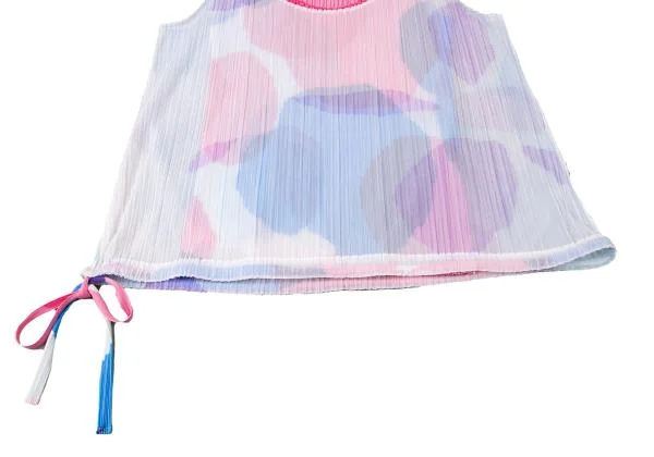 PLEATS PLEASE See-through Layered Design T-shirt & Skirt K-144862_007