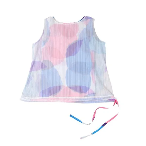PLEATS PLEASE See-through Layered Design T-shirt & Skirt K-144862_011
