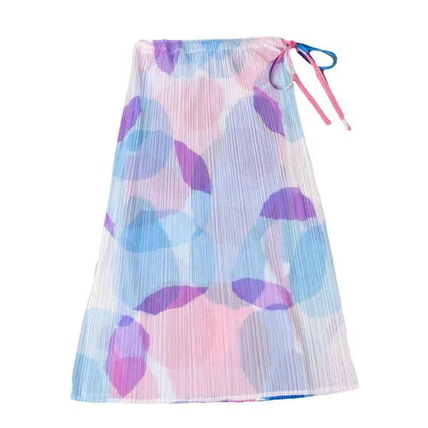 PLEATS PLEASE See-through Layered Design T-shirt & Skirt K-144862_013