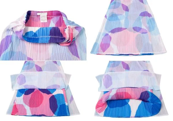 PLEATS PLEASE See-through Layered Design T-shirt & Skirt K-144862_016