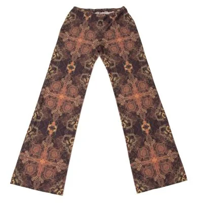 Unbranded Printed Straight Stretch Pants