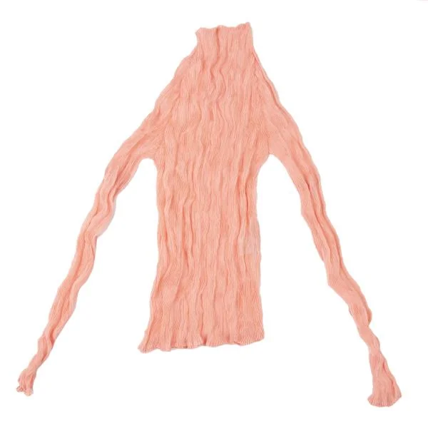 ISSEY MIYAKE Wrinkle Pleated Long Sleeve T-shirt K-144867_002