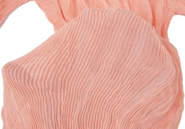 ISSEY MIYAKE Wrinkle Pleated Long Sleeve T-shirt K-144867_011