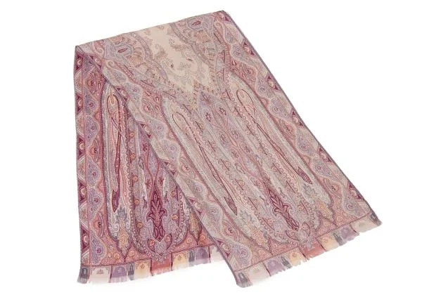 エトロロングスカーフ Amazon | [エトロ] スカーフ ウール シルク マルチカラー Scarf