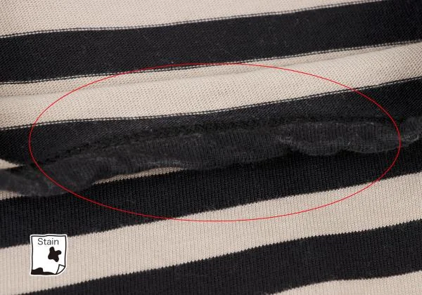 agnes b. Cotton Striped T-shirt K-144879_005