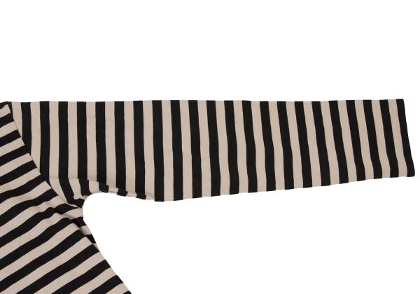 agnes b. Cotton Striped T-shirt K-144879_006