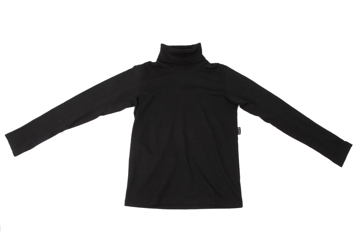 買得 アニエスベーagnes b. DC | 黒1 コットンハイネックカットソー トップス