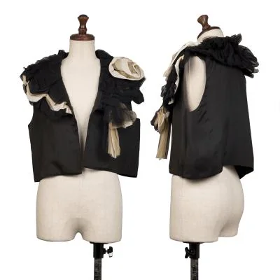 robe de chambre COMME des GARCONS Tulle Embellished Sleeveless Vest