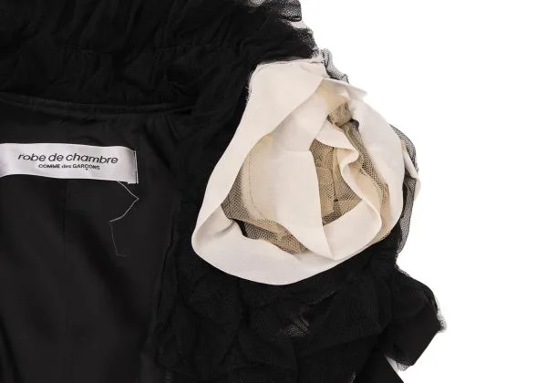 robe de chambre COMME des GARCONS Tulle Embellished Sleeveless Vest K-144891_008