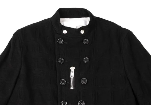 tao Zip Design Stand Collar Double Jacket K-144895_003