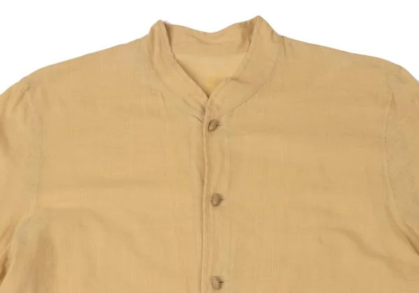 JURGEN LEHL Cotton Wood Button Stand Collar Shirt K-144896_003