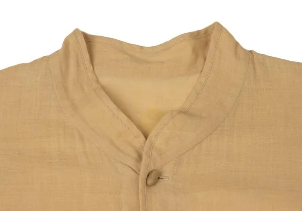 JURGEN LEHL Cotton Wood Button Stand Collar Shirt K-144896_004