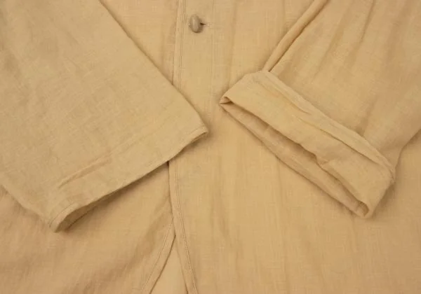 JURGEN LEHL Cotton Wood Button Stand Collar Shirt K-144896_007