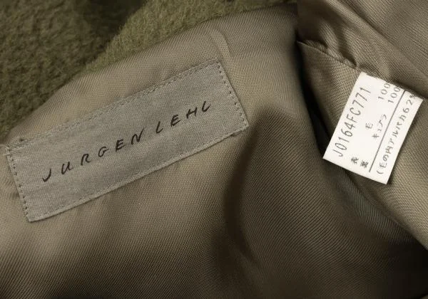 JURGEN LEHL Alpaca Blend Duffle Button Long Coat K-144899_018