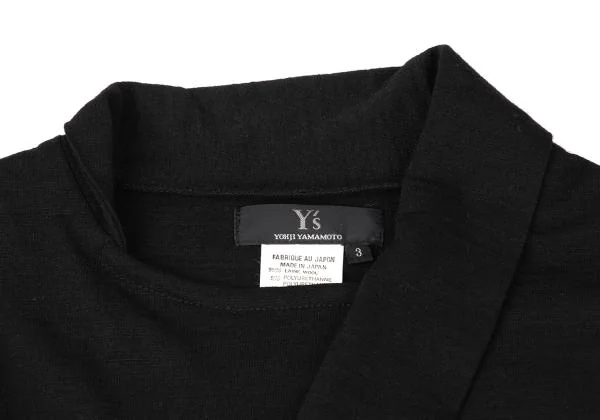 Y's Wool Stretch T shirt K-144903_004