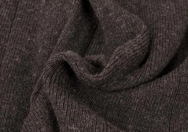 Y's Wool Pleated Knit Skirt K-144912_009