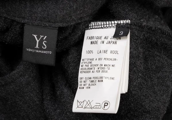 Y's Wool Gather Skirt K-144913_011