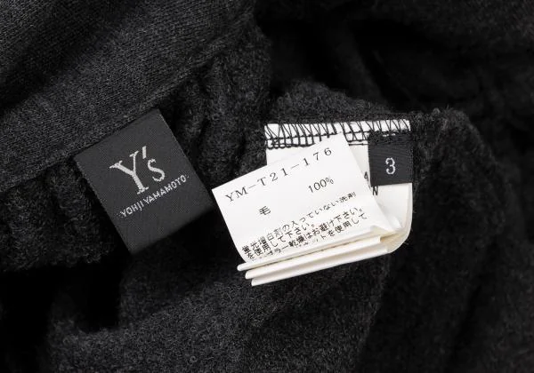 Y's Wool Gather Skirt K-144913_012