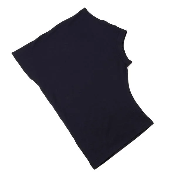 Yohji Yamamoto FEMME Stretch Diagonal Sleeveless T-shirt K-144914_002