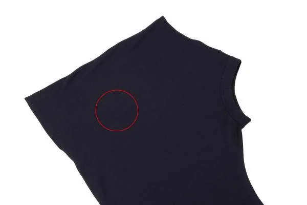 Yohji Yamamoto FEMME Stretch Diagonal Sleeveless T-shirt K-144914_003