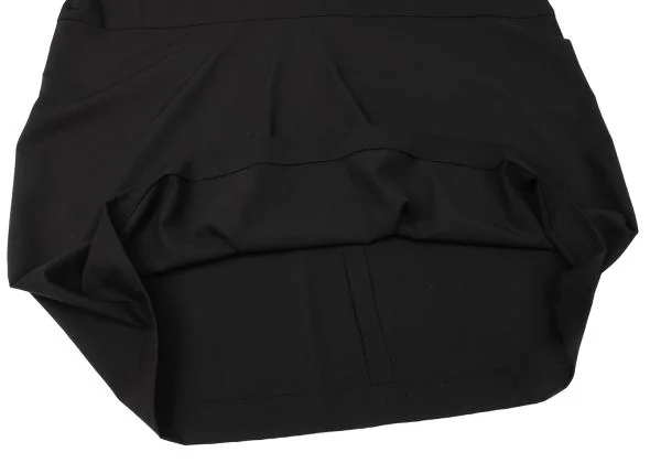 Yohji Yamamoto FEMME Wool Gabardine Drape Skirt K-144916_005