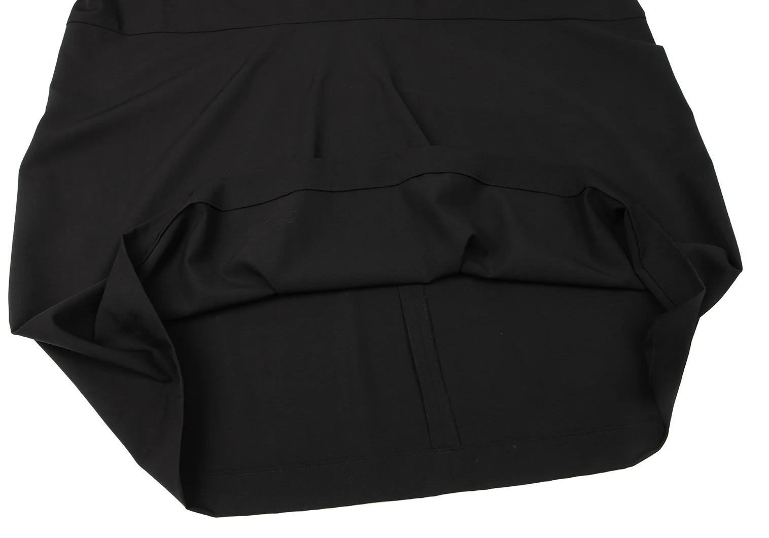 Yohji Yamamoto FEMME ウールギャバドレープスカート ヨウジヤマモト ファムYohji Yamamoto FEMME ウールギャバ