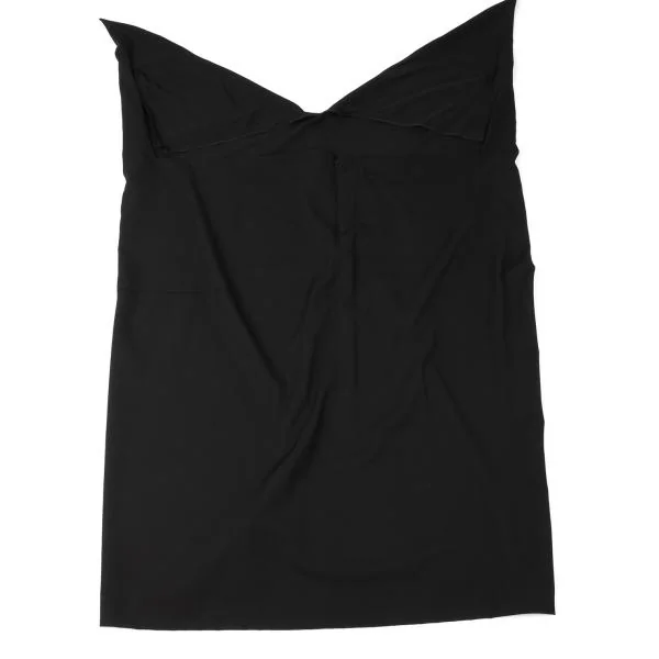 Yohji Yamamoto FEMME Wool Gabardine Drape Skirt K-144916_006