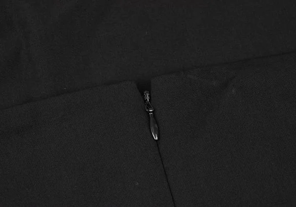 Yohji Yamamoto FEMME Wool Gabardine Drape Skirt K-144916_009