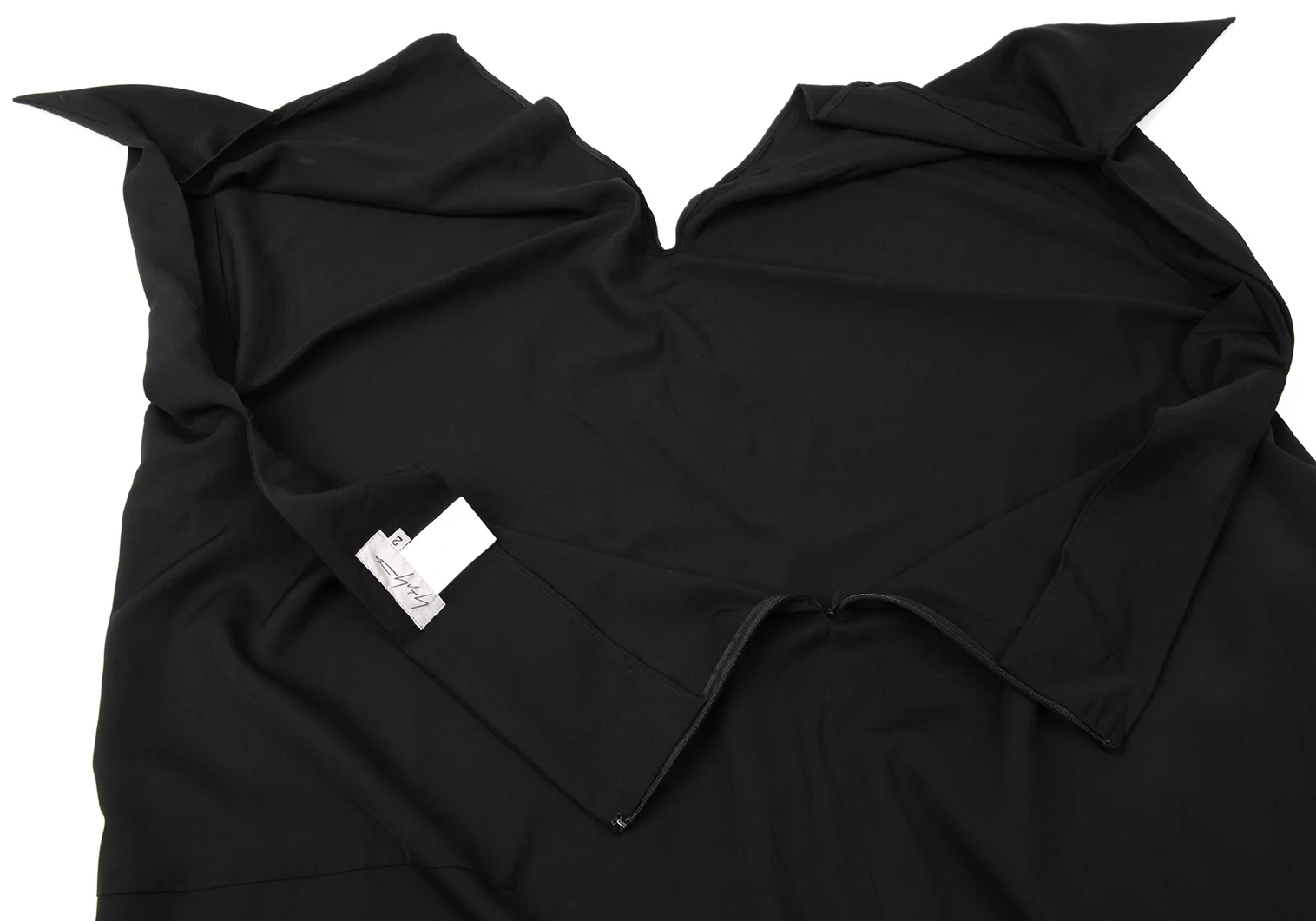 Yohji Yamamoto FEMME ウールギャバドレープスカート ヨウジヤマモト ファムYohji Yamamoto FEMME ウールギャバ