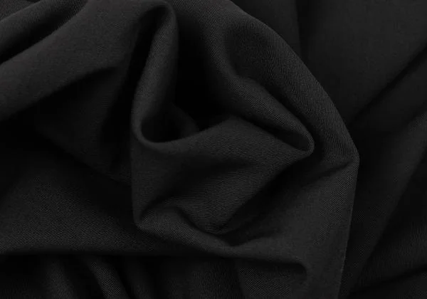 Yohji Yamamoto FEMME Wool Gabardine Drape Skirt K-144916_011